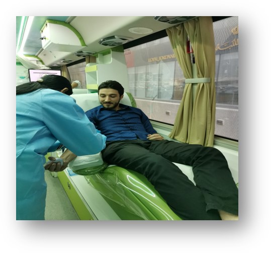 Blood donation initiative