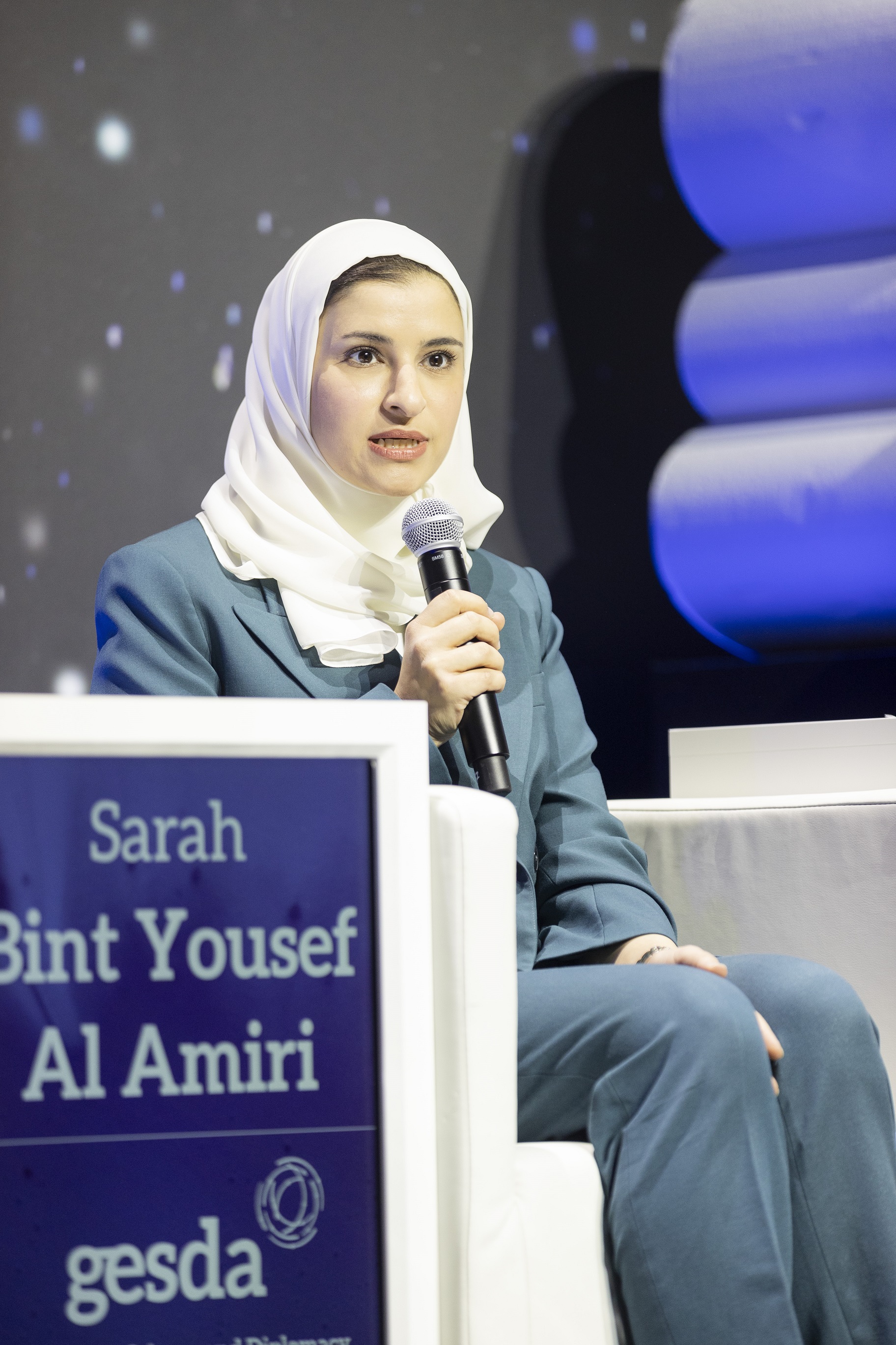 Her Excellency Sarah Al Amiri leads UAE delegation to Switzerland