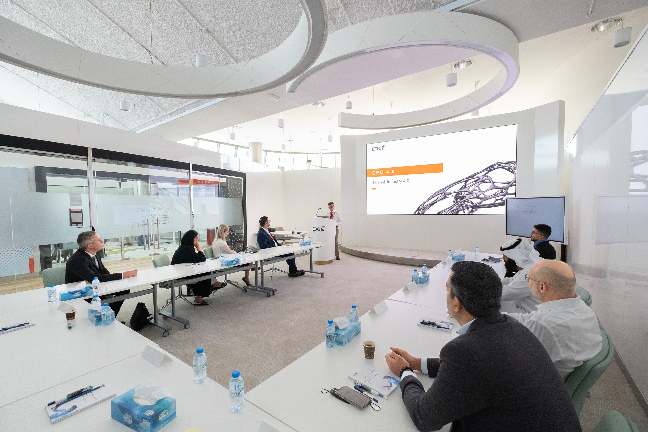   Ministry of Industry and Advanced Technology and EDGE Conduct the First CEO 4.0 training at the EDGE Learning & Innovation Factory